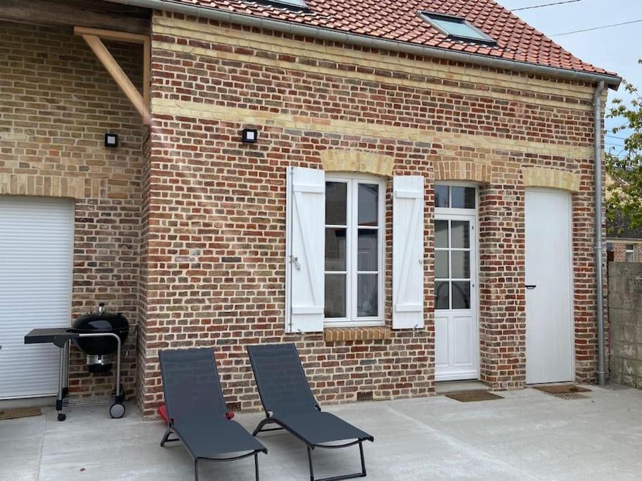 Maison De Pecheur+ Jardin 5 Min A Pieds De La Baie Le Crotoy Exterior foto